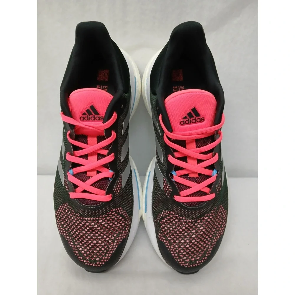 Adidas Men's Solar Glide 5 Running Shoes H01162 Carbon Silver Metallic‎ Sz 8.5